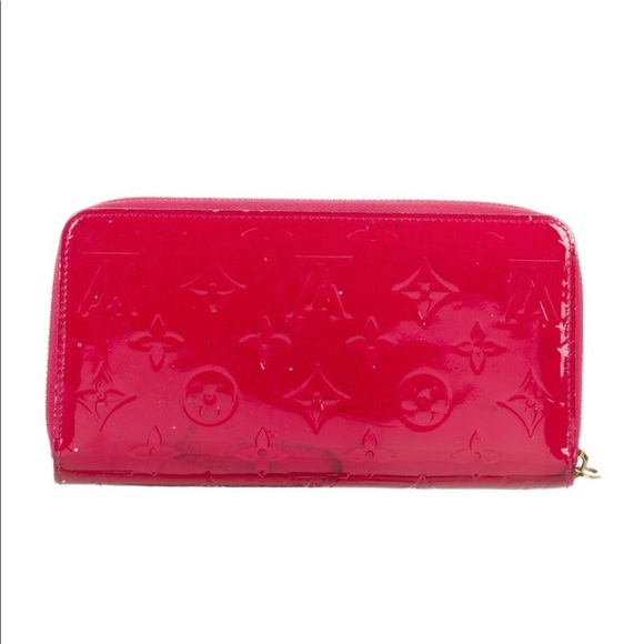 COPY - Authentic Louis Vuitton LV monogram Vernis patent leather zippy wallet - Picture 3 of 5